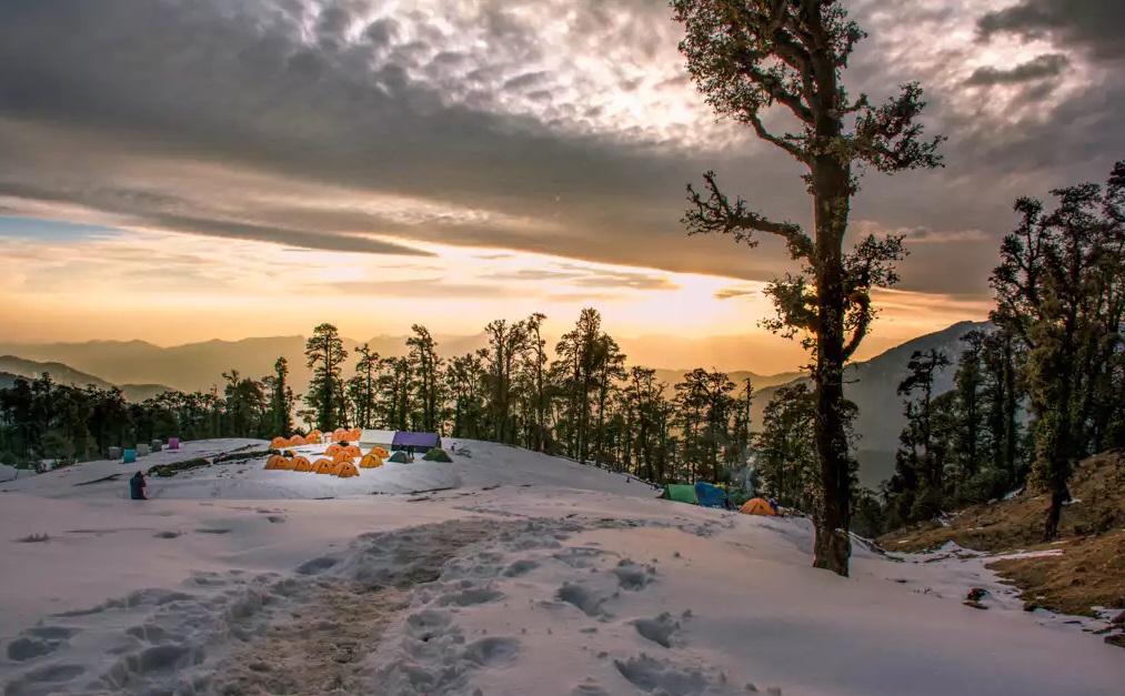 Best sunrise and sunset treks in India with mountain views