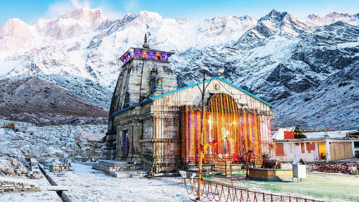 kedernath, temple. view