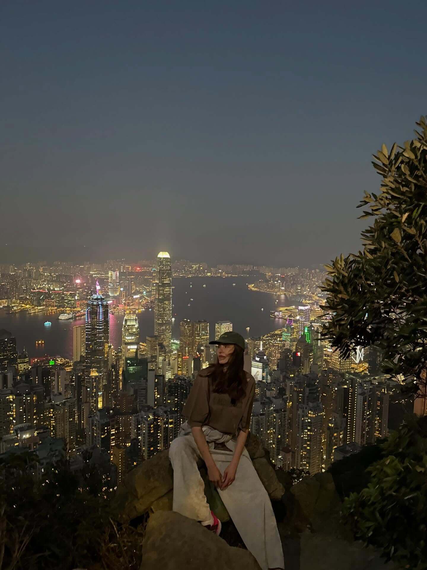 Affordable Hong Kong trip skyline view of Victoria Harbour at night